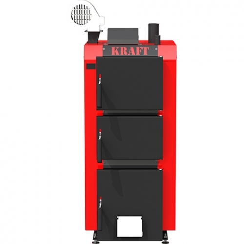 Котел твердопаливний KRAFT S 25 кВт (з автоматикою Krypton)