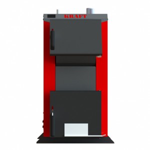 Котел твердотопливный для дома KRAFT A 16 кВт (с автоматикой Novosolar)