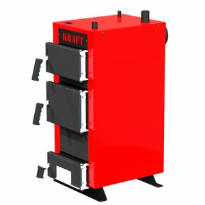 Котел твердотопливный для дома KRAFT E 12 кВт
