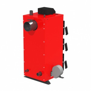 Котел твердотопливный для дома KRAFT K 16 кВт (с автоматикой Novosolar)
