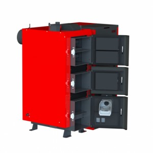 Котел твердотопливный пелетный KRAFT F 25 кВт с горелкой EcoPalnik (Польша)