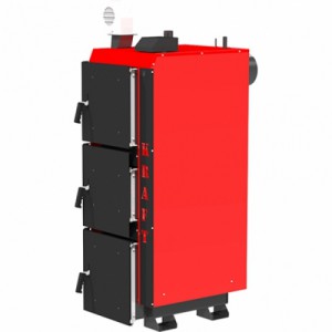 Котел твердотопливный длительного горения KRAFT L 15 кВт (с автоматикой Krypton)