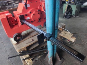 Упор-линейка (1 метр) для станков рубки арматуры GQ-50